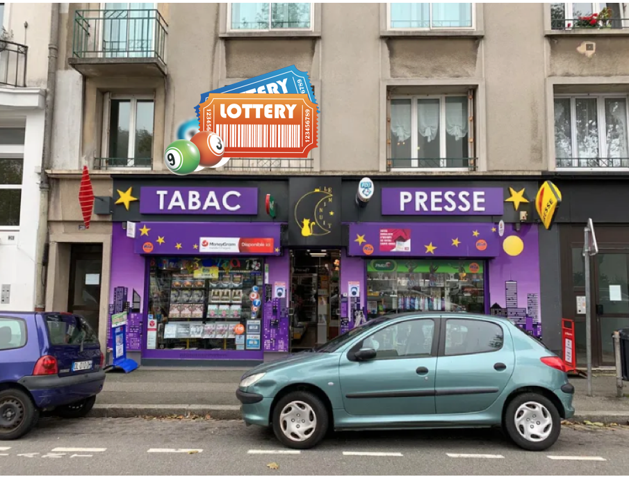 Лотерейный билет Banco продавался в газетном киоске Le Minuit в Бресте. Radio France - Николя Оливье