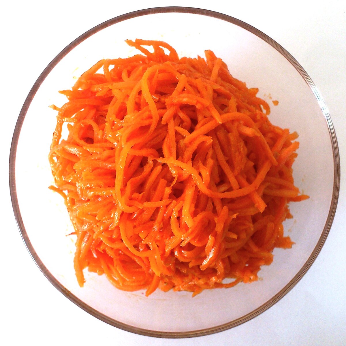 Морковь по-корейски.