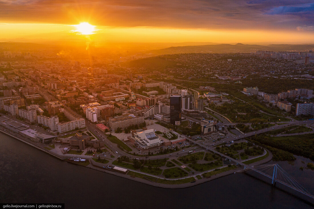 фото красивые места в красноярске