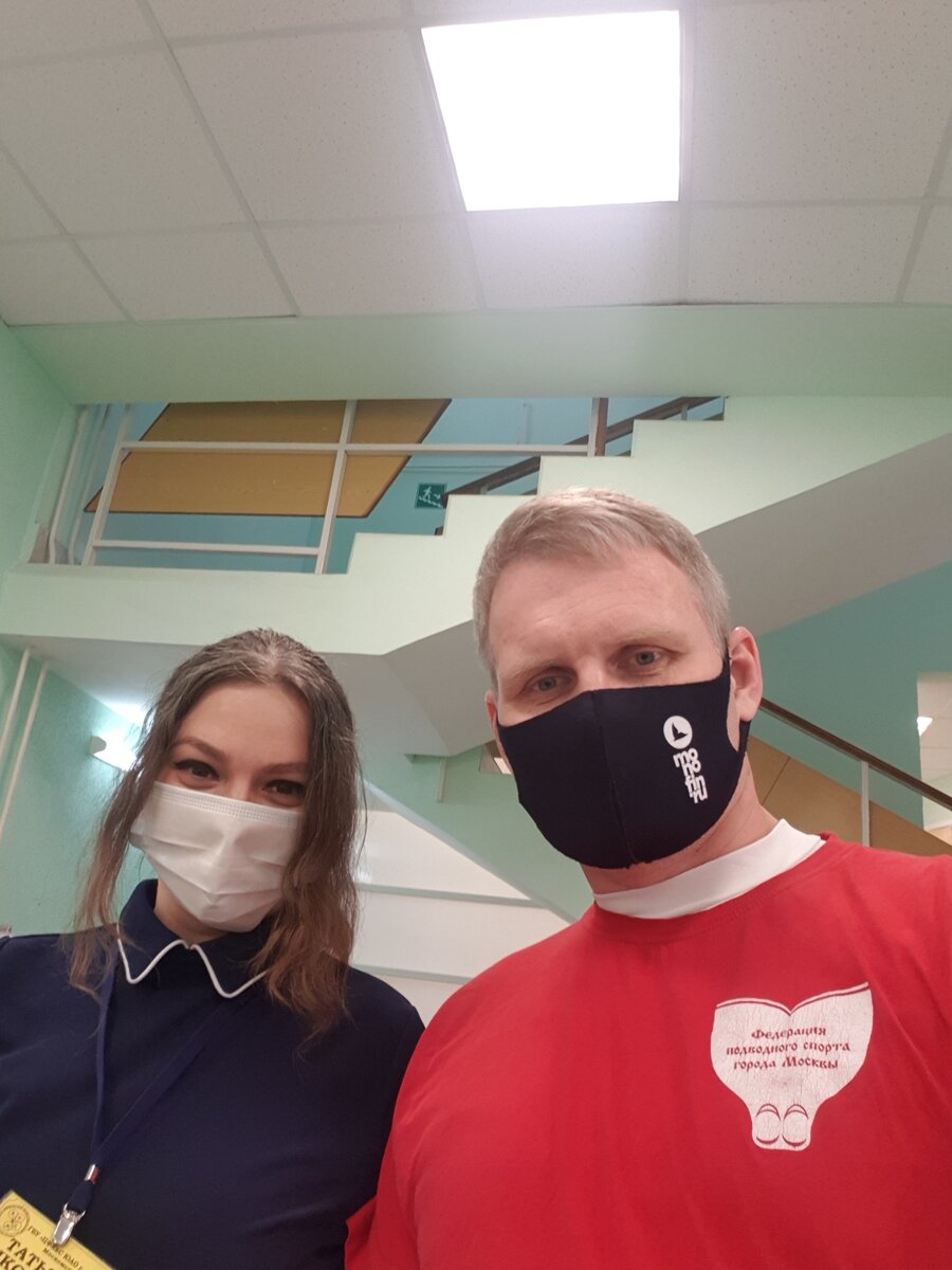 Я и Обухов Денис Александрович в спорткомплексе