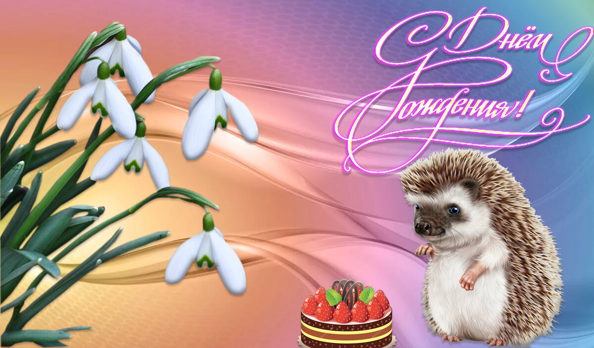 Красивые поздравительные открытки с Днем рождения женщине