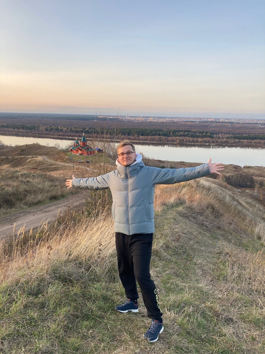 Вид на р.Ока и город Дзержинск 