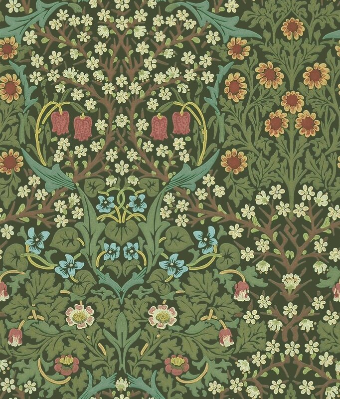 Флизелиновые обои фабрики Morris The Craftsman