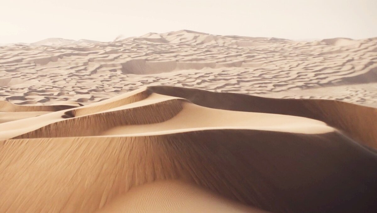 Арракис. Кадр из трейлера фильма «Дюна» (2021)