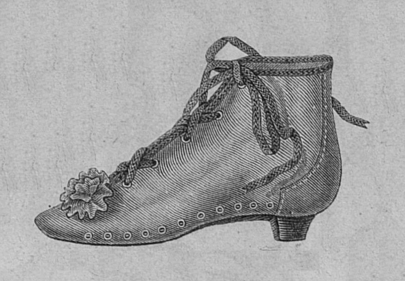 Иллюстрация из журнала "Модный свет" (1872)