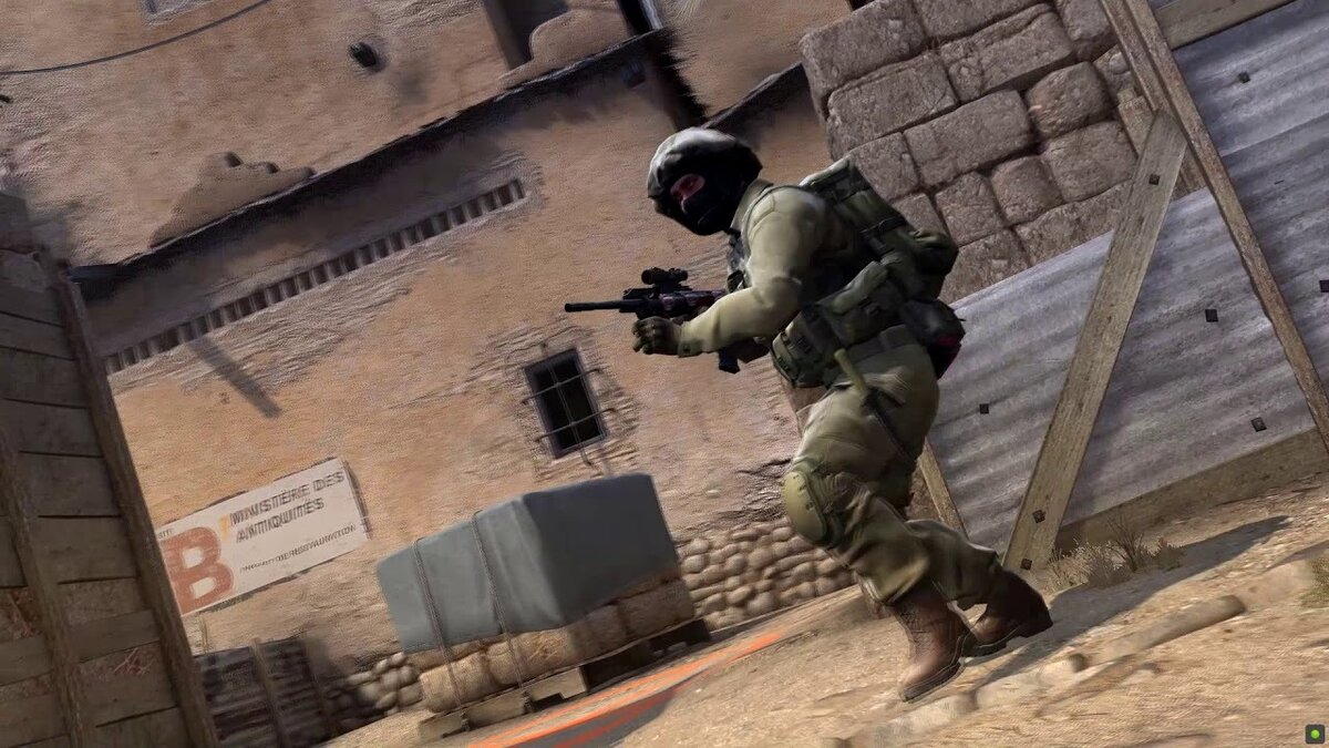 опорник B плэнта на dust2