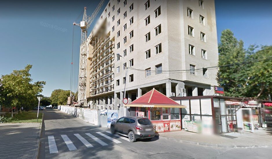 Дом в момент строительства - 21012 год