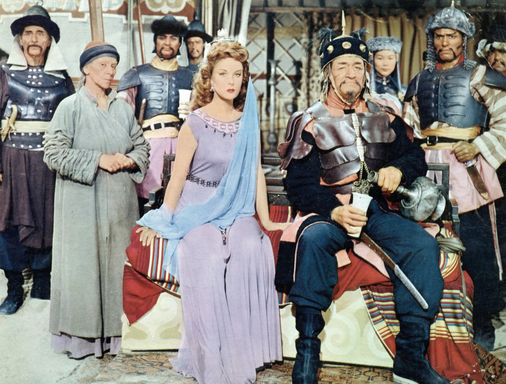Кадр из фильма "Завоеватель", 1956 г.