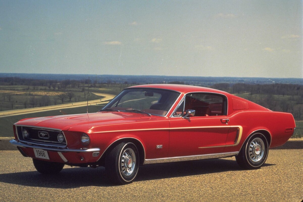 Ford Mustang Red 1965 Shelby