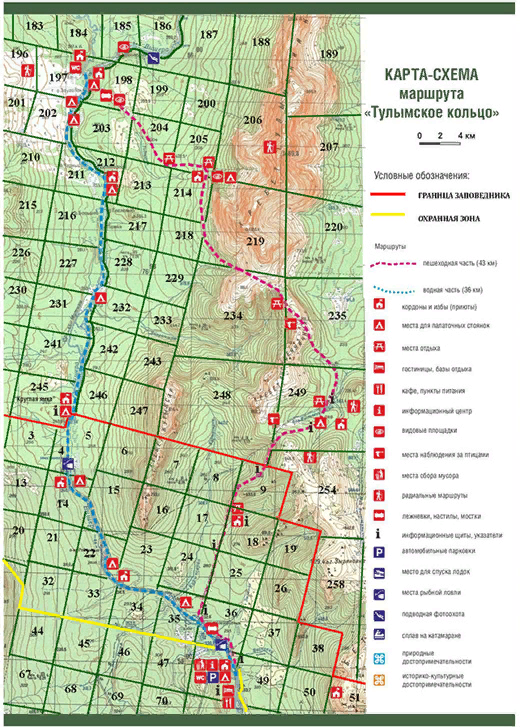 Экологический маршрут "Тулымское кольцо".