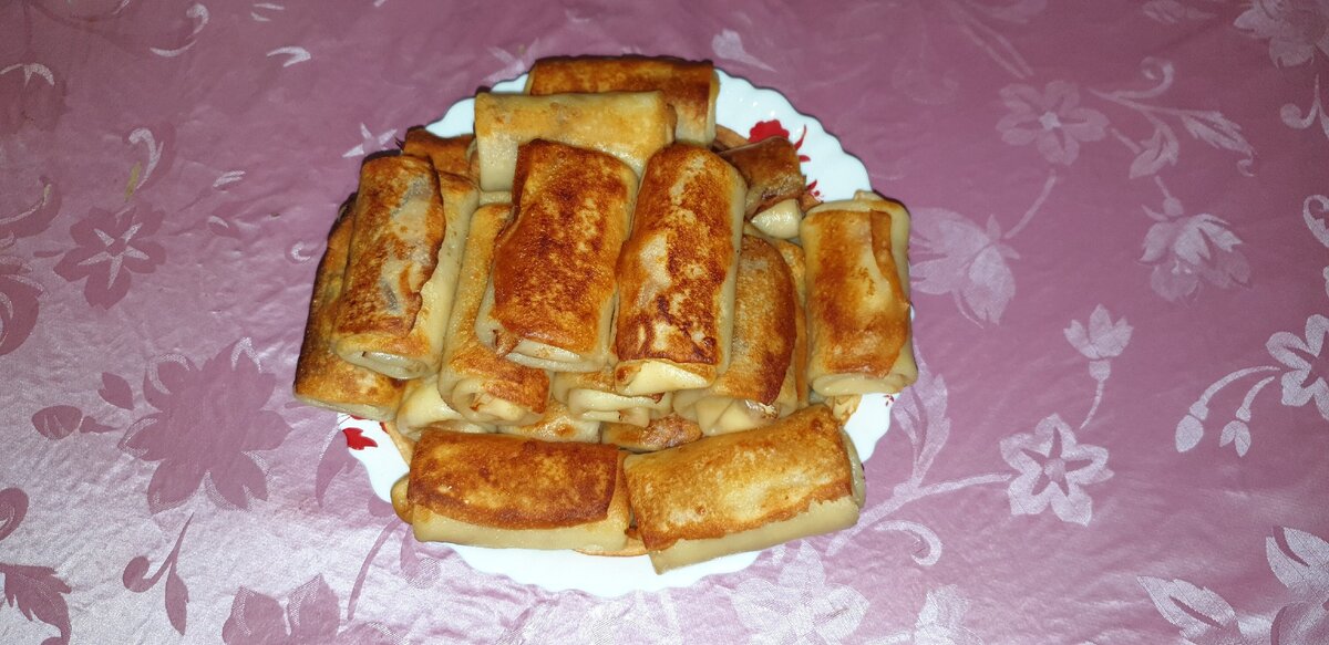 Блинчики с творогом