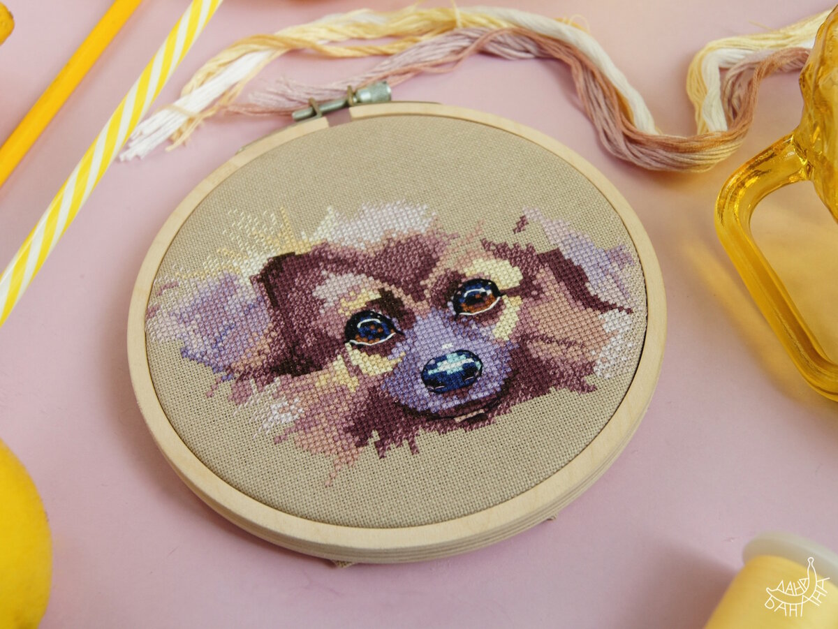 Ещё без обводки, но уже с характером