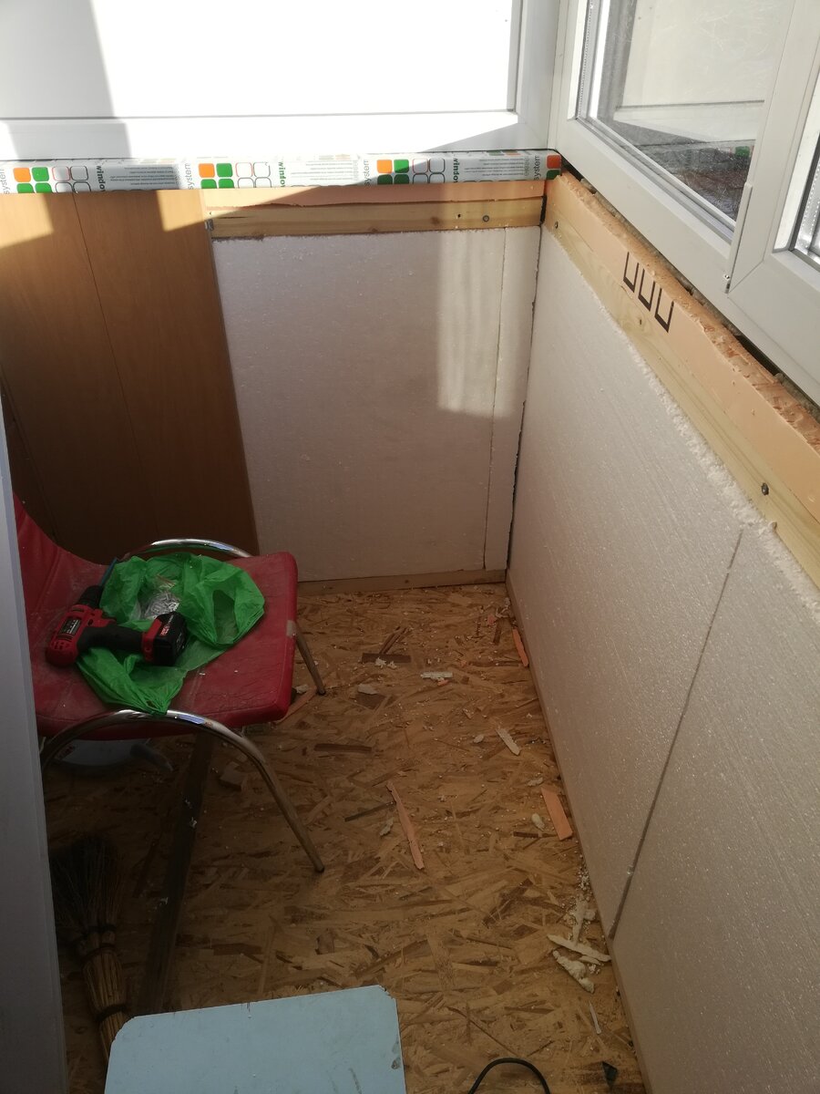 Пенопласт на стены. 