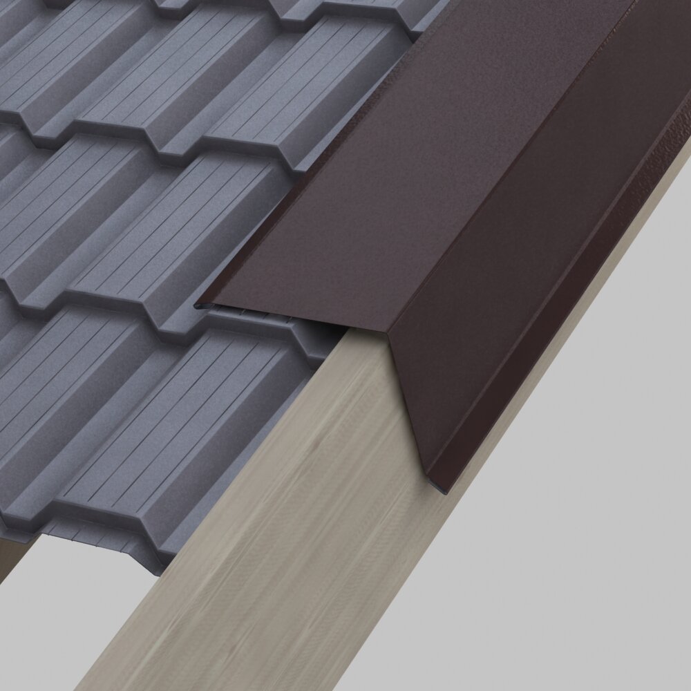 Ветровая планка для кровли с21. Торцевая планка для металлочерепицы монтаж. Торцевая планка металлочерепица. Планка торцевая мп 7024 металпрофиль. Металлочерепица планки торцевые.