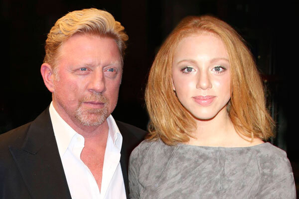 Борис Беккер и его внебрачная дочь Анна Ермакова