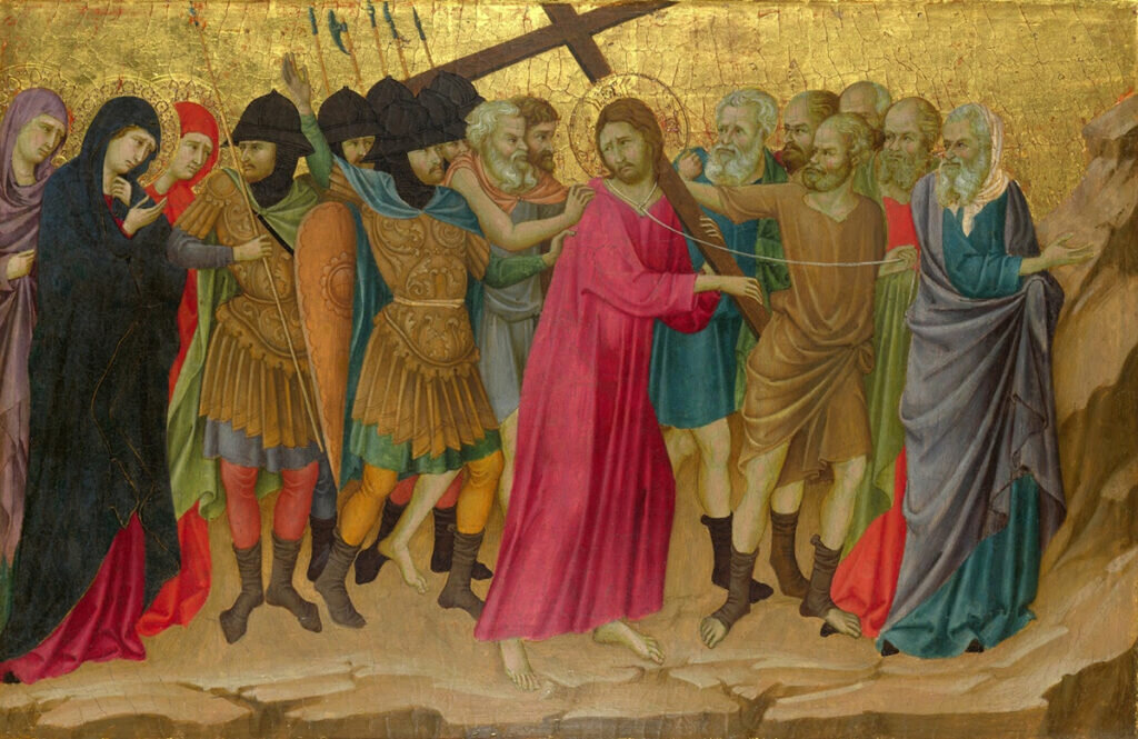 Несение креста (Уголино ди Нерио, 1324—1325)
