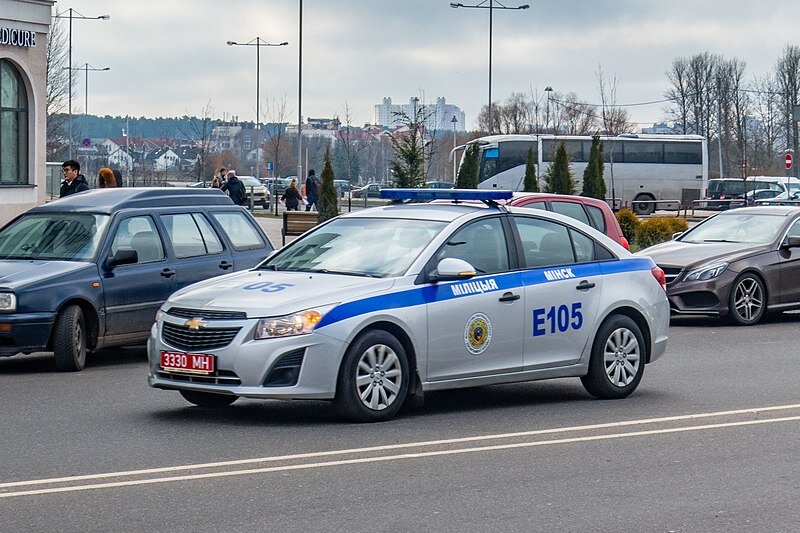 Chevrolet  Cruze Милиции РБ