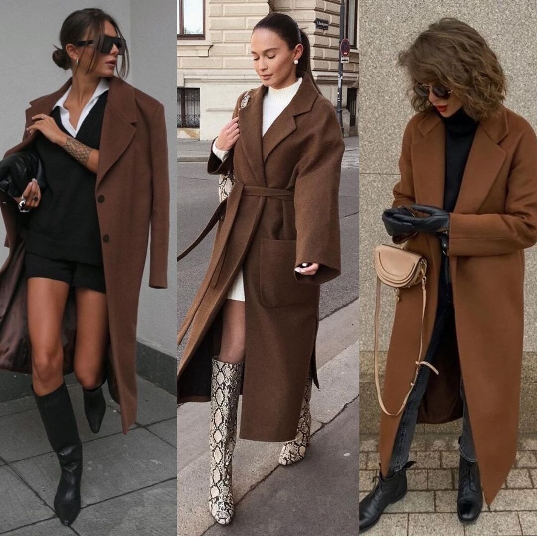 Модели женских сапог под длинное пальто — Marigo