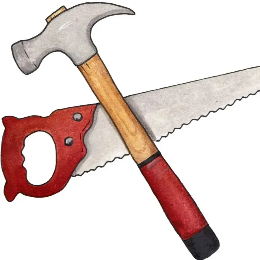 молоток ножовка. топор и рубанок. игрушечные ножовки ручные. инструменты пила молоток. молоток клипарт.
