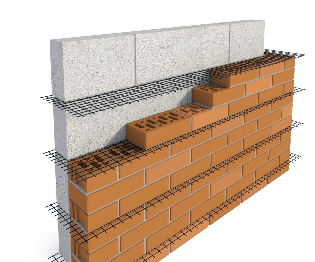 Как выложить стену из кирпича и блоков с утеплением процесс от и до |  Строительство своими руками | Дзен