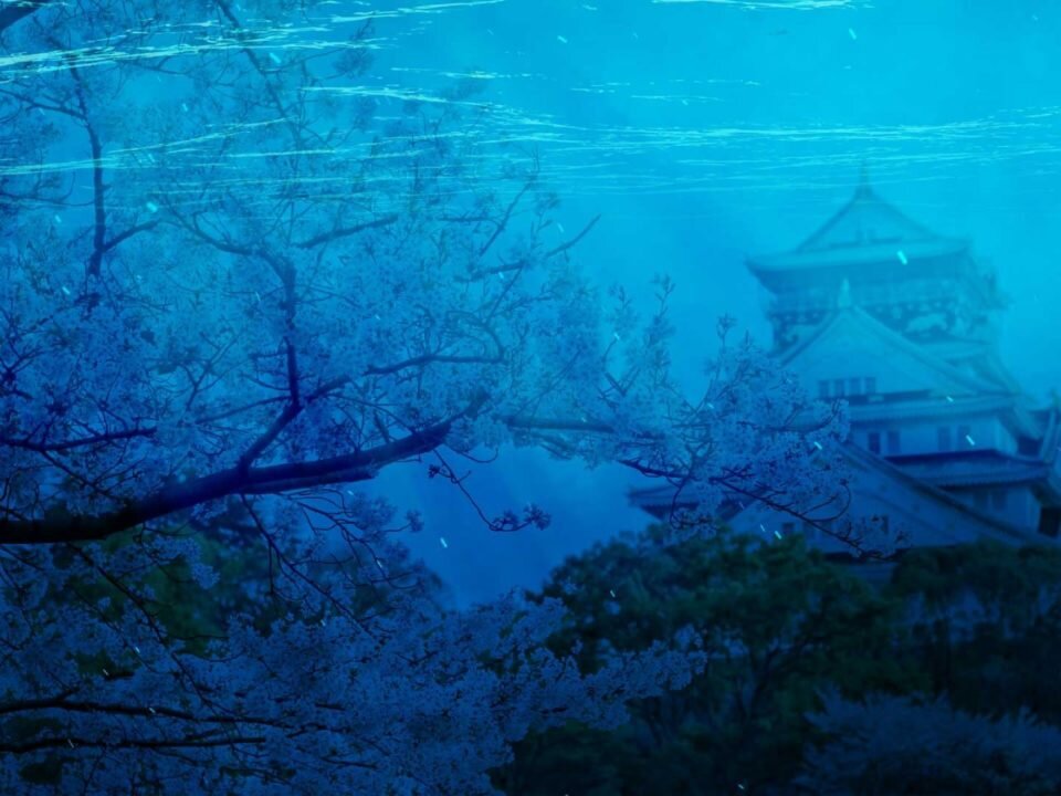 затерянный город в шичен, китай. подводный город шичэн, китай. город под водой. дворец клеопатры египет. тонущий город.