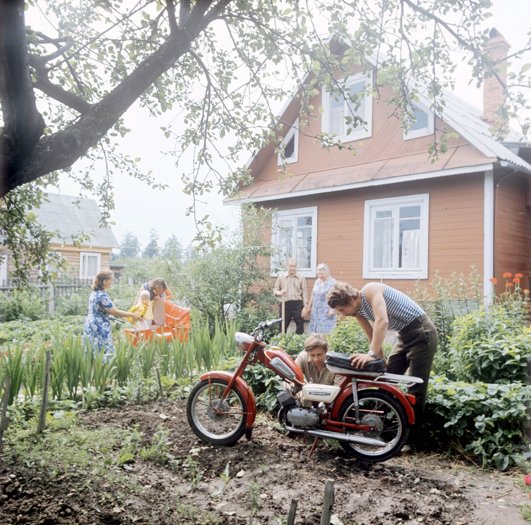 Садоводческое товарищество в Подмосковье (1978 год)