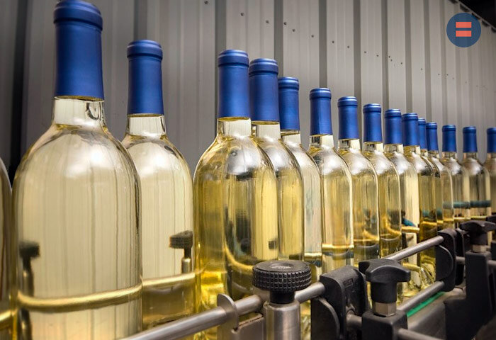 Линия розлива вина