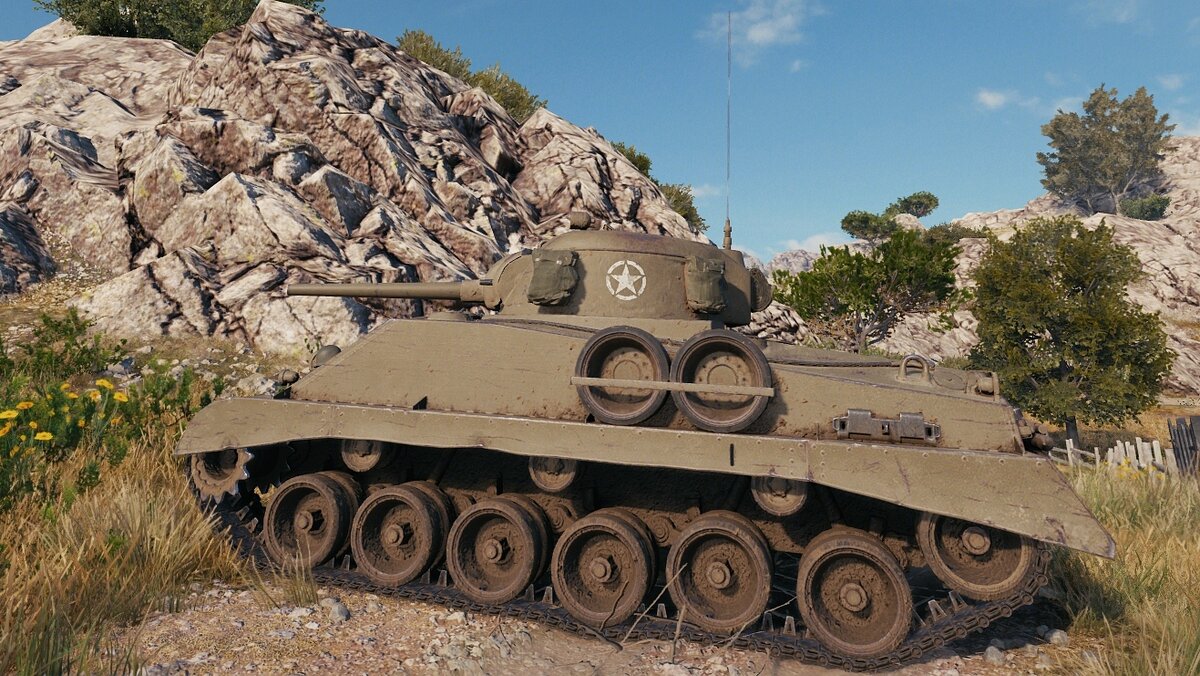 Скриншот из игры World of Tanks
