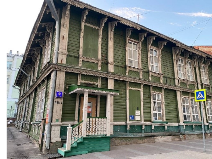 Больничный корпус в Огородной слободе. улица Огородная слобода, дом 9, строение 1