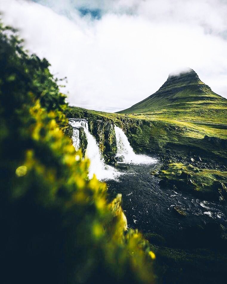Исландский ландшафт.