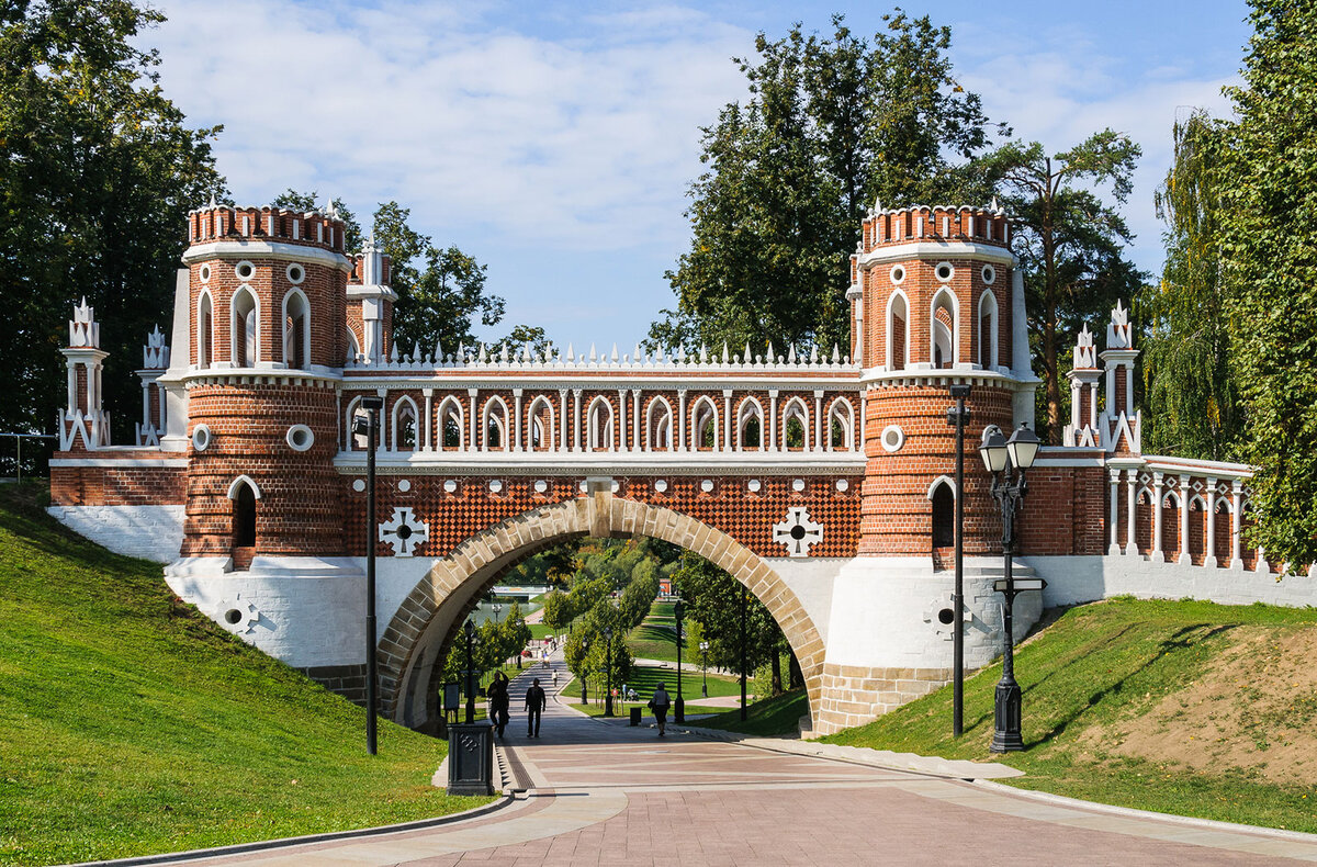 парк царицыно в москве