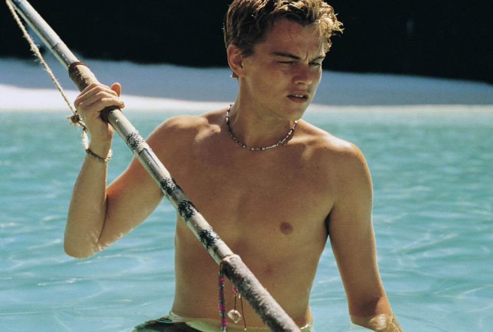 Лео в фильме «Пляж» 20 лет назад. Фото: Kobal Collection.