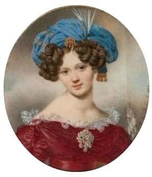 Княгиня Варвара Петровна Бутеро – Родали. Миниатюра работы П. О. Росси