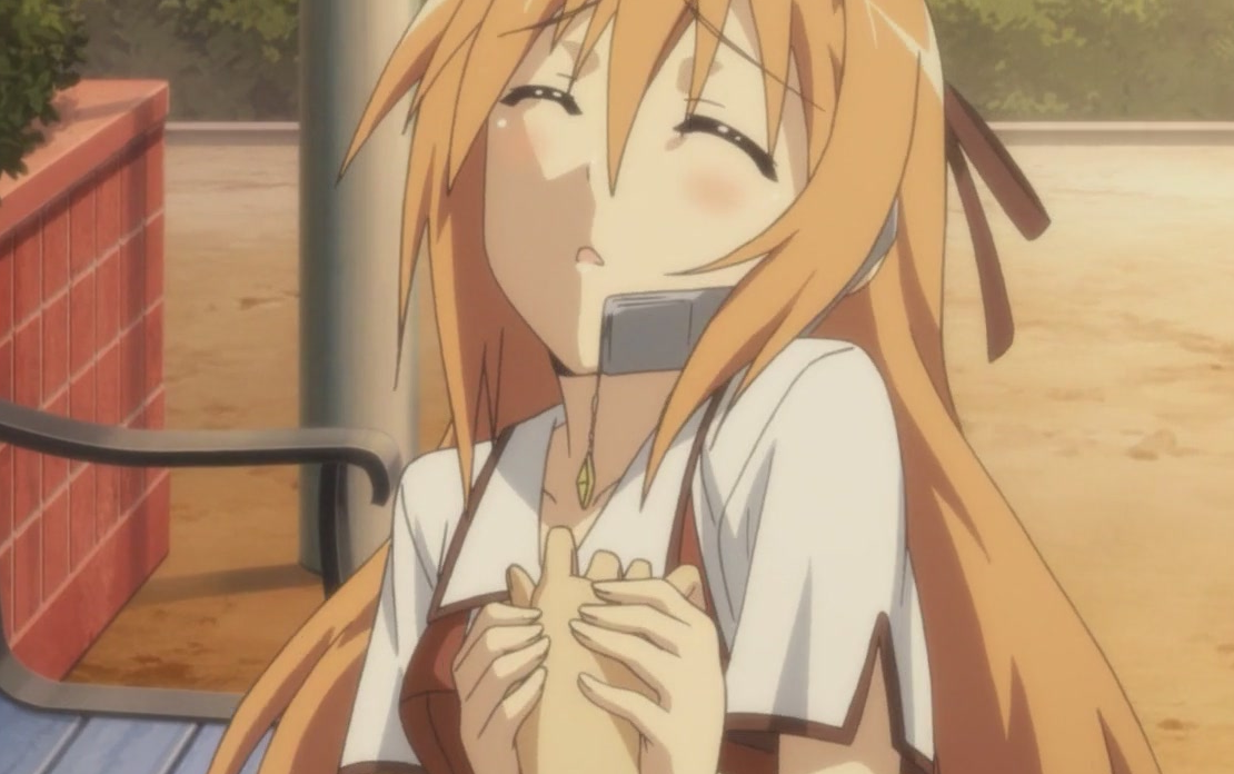 скриншот из аниме "Эй Цыпочка"