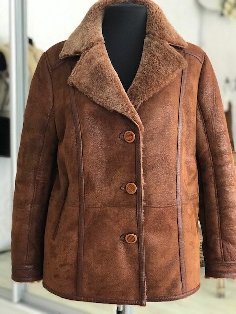 Переделка дубленки. Ателье Ирины Берзиной.