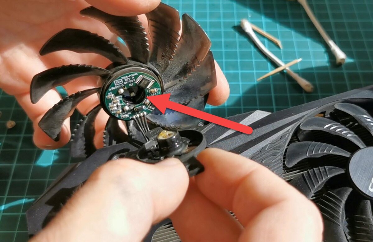 Как снять вентилятор с видеокарты msi Ремонт вентилятора видеокарты Sapphire Radeon R9 290 Tri-X. YouTube