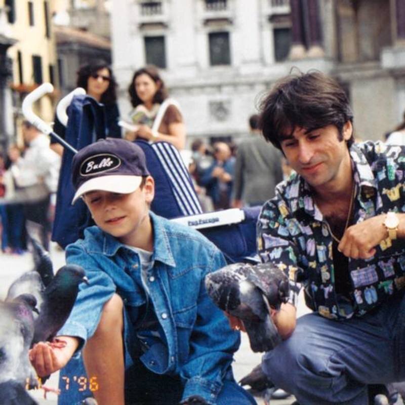 Кирилл Толмацкий с сыном