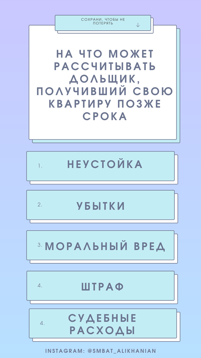 Застройщик нарушил сроки сдачи квартиры. Как взыскать неустойку? | Юрист из  будущего Смбат Алиханян | Дзен