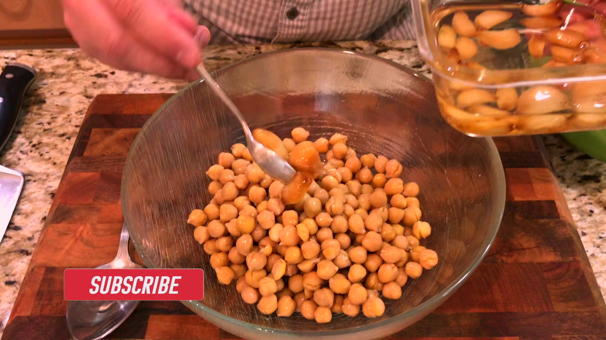 Хумус- гороховая паста в домашних условиях