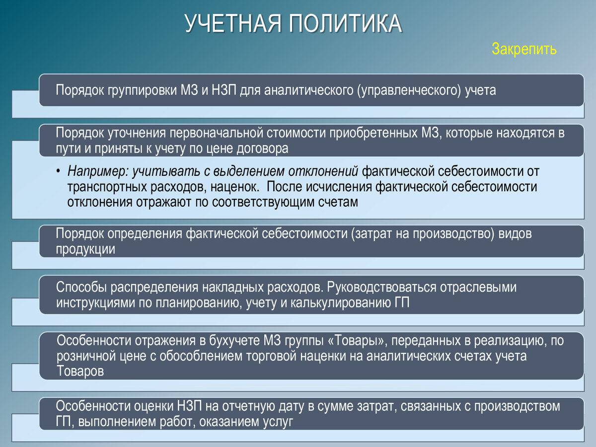 Учет материальных запасов в соответствии с положениями стандарта  государственнрого сектора 