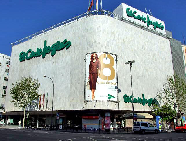 Универмаг сети El Corte Inglés в Севилье. Фото из открытых источников.