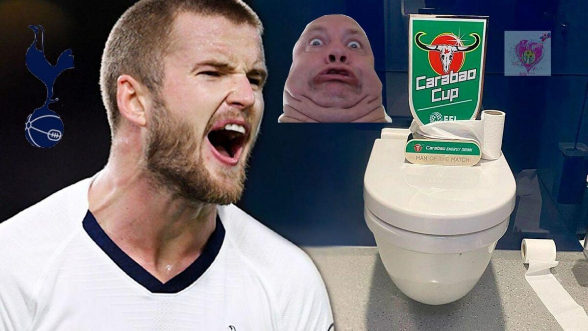 Именно фотку с унитазом, туалетной бумагой и призом лучшего игрока встречи,  выложил у себя в одной из соц сетей Дайер)