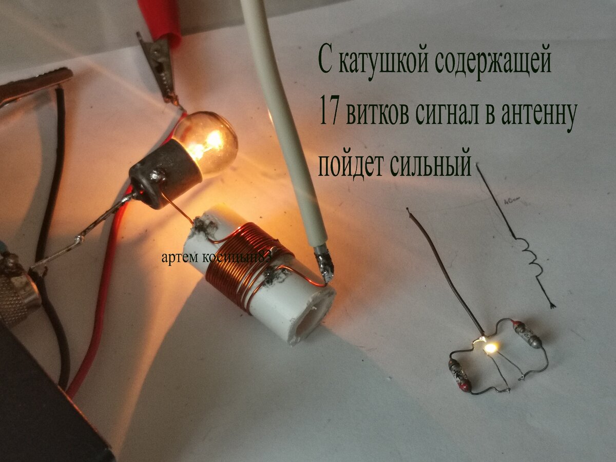 Удлиняющая катушка для антенны.Как сделать короткую антенну ...