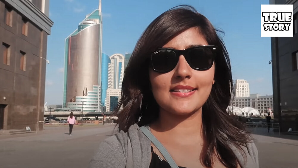 В Казахстане мы были в разных продуктовых магазинах