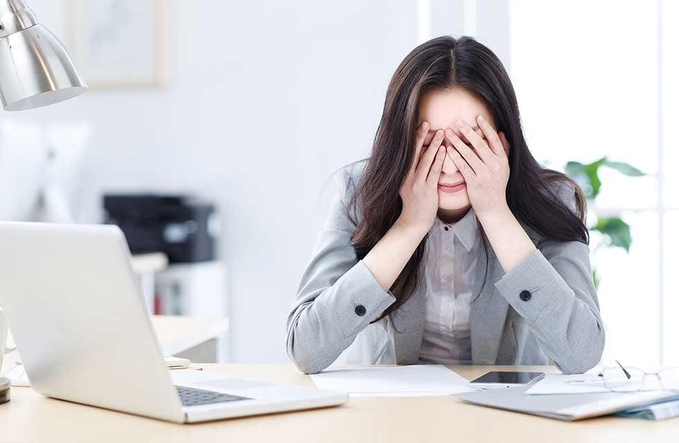 Было видно, что она в ступоре и совсем не думает о работе. Фото: goroskop.plus