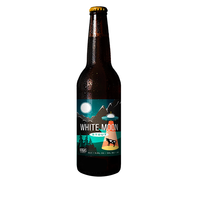 Мун уайт. New Rigas Brewery White Moon Stout. Вайт Мун Нью Рига