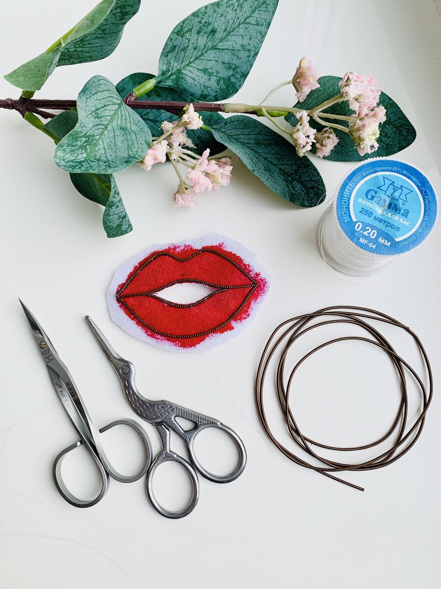 2. Раскрашивание фетра