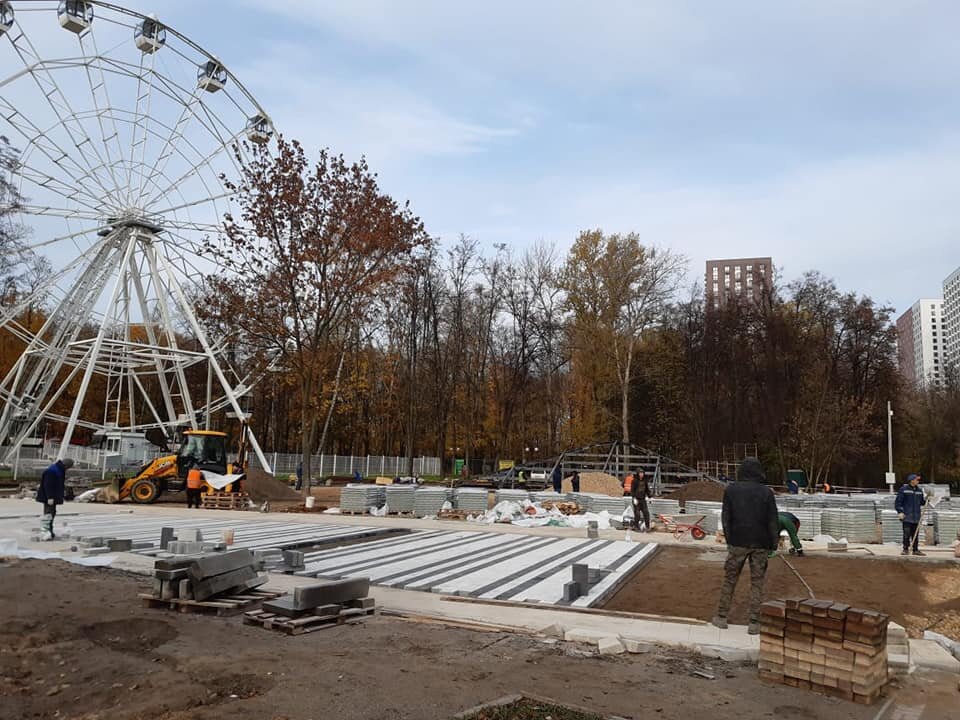 Наташинский парк в люберцах