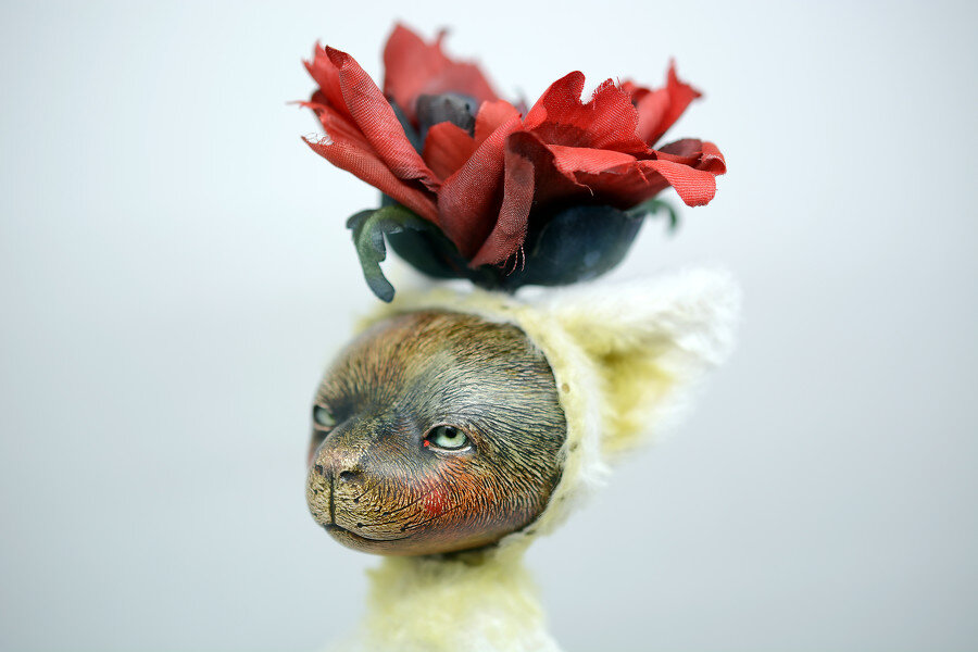 Работа ученицы школы SilkFlora 