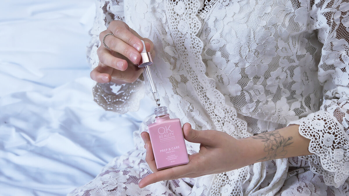 Ухаживающее масло-праймер для лица OK BEAUTY PREP & CARE